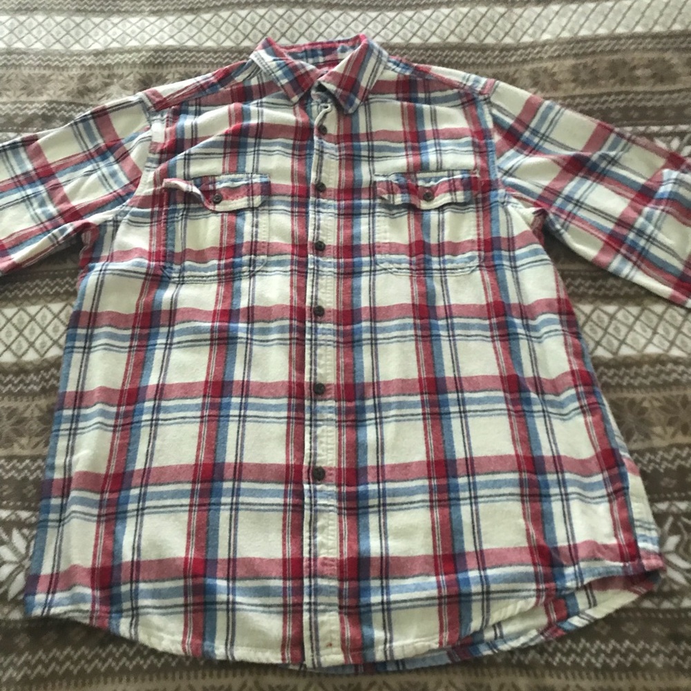 Flannel button down
